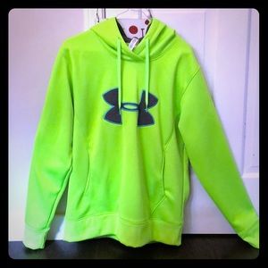 Under Armour Like Green hoodie